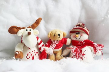 Peluches de Noël © NCAimages