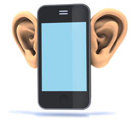 smartphone with big ears