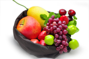 Assorted artificial fruits