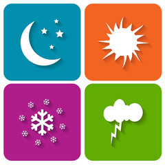 Weather icons