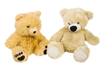 Close-up of teddy bears