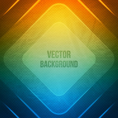 Vector Geometric Background. Grunge background with squres.