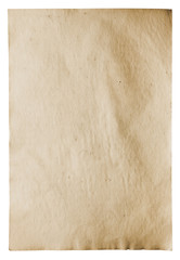 old paper isolated