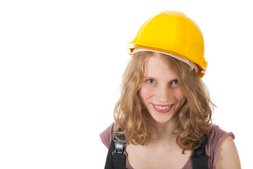 Female builder