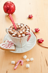 Heisse Schokolade mit Marshmallows