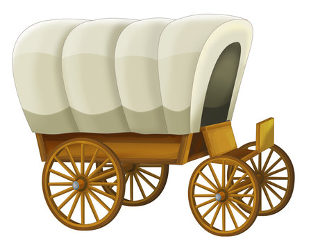 Carriage - illustration for the children