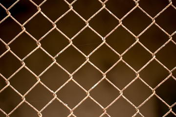 Naklejka premium abstract rusty metal mesh
