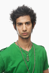 Obraz premium Portrait of a man looking serious