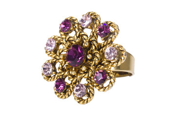 Close-up of a diamond ring