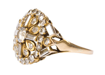 Close-up of a diamond ring