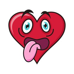 Obraz premium Funny heart