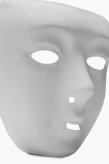 Close-up of a face mask