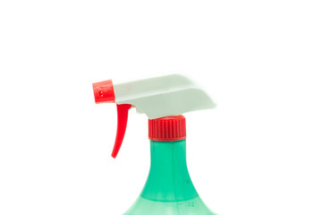 spray bottle isolated on white