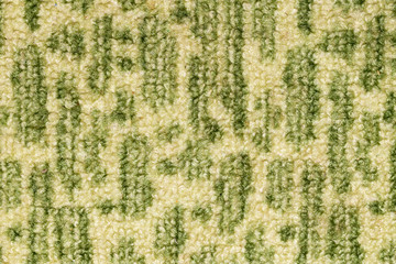 background of green carpet
