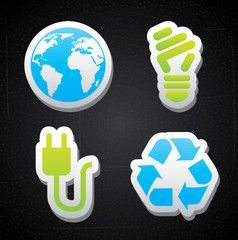eco energy icons