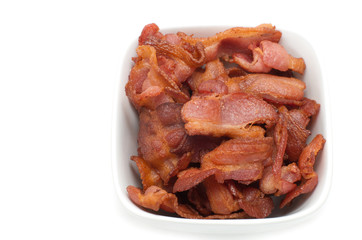 Canadian smoked bacon