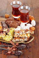 Tasty oriental sweets