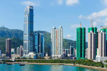 Fototapeta na wymiar Cityscape in Hong Kong