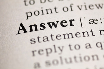 Answer