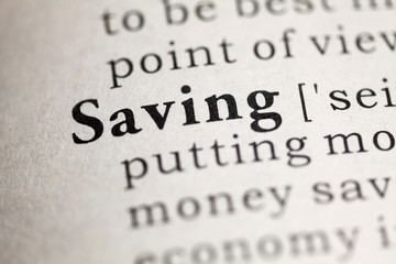 Saving
