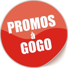 étiquette promo à gogo