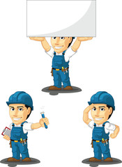 Technician or Repairman Mascot 8