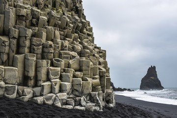 Basaltfelsen in Reynisfjara | Island