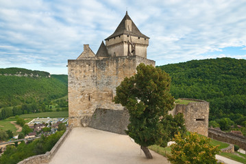 Fototapeta na wymiar Zamek Castelnaud, Francja