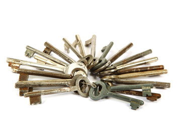 Bunch of old keys.
