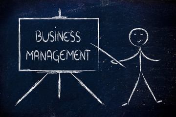learn about business management