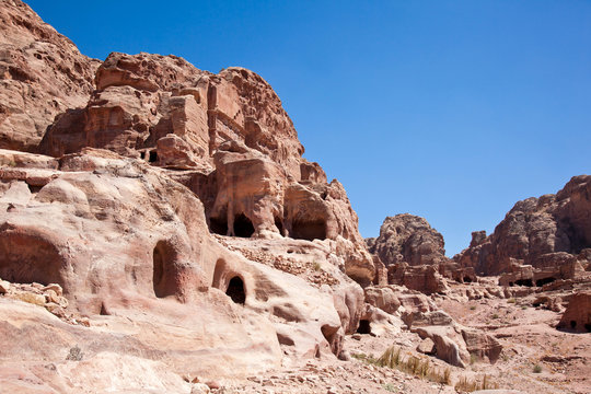 Viste du site de Petra (Jordanie)