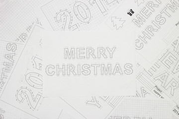 Merry Christmas Blueprints