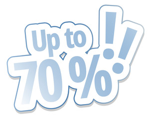 Up to 70 %!