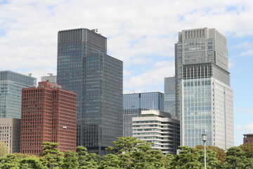 Fototapeta premium Tokyo office building