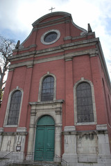 Fototapeta na wymiar Theresienkirche Aachen