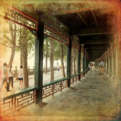 Fototapeta na wymiar Letni Pałac w Pekin - Yihe Yuan