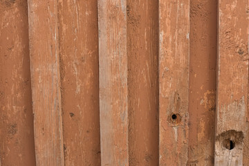 Old wooden fence