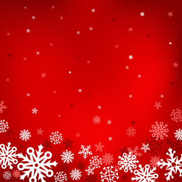 Red Snow Mesh Background