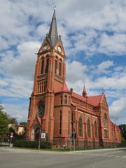 Fototapeta na wymiar Catholic church (Jelgava, Latvia)