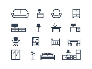 Furniture icons
