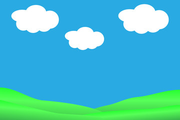 Fototapeta premium Summer landscape