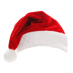 Santa hat isolated in white background - 58387755