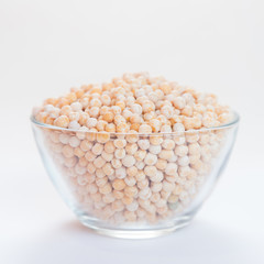 Dry peas grains