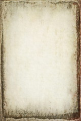 sheet of old, soiled paper background, grunge texture