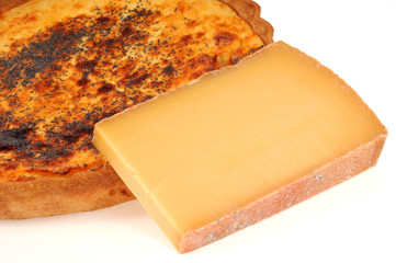 Tarte au froamge de Comté et graines de pavot