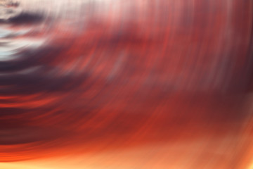 Red Blurred Background