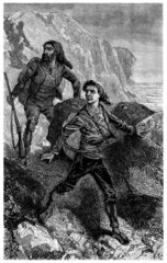 Smugglers - Contrebandiers - 19th century