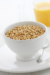 Delicious and healthy honey nuts cereal