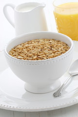 Delicious and healthy granola cereal
