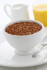 Delicious crisped rice chocolate cereal
